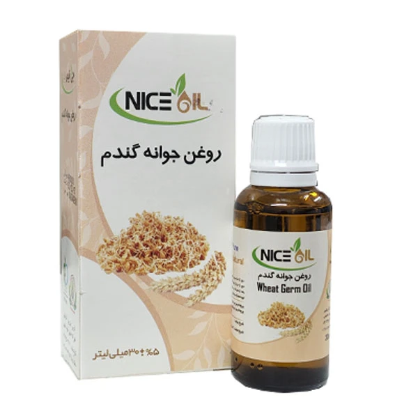 روغن بدن نایس اویل مدل جوانه گندم حجم 30 میلی لیتر