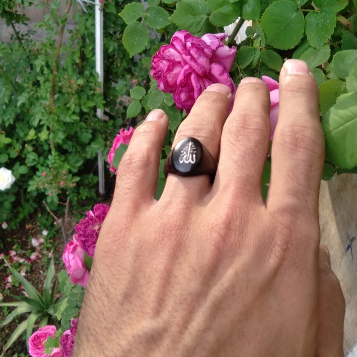 انگشتر مردانه مدل الله