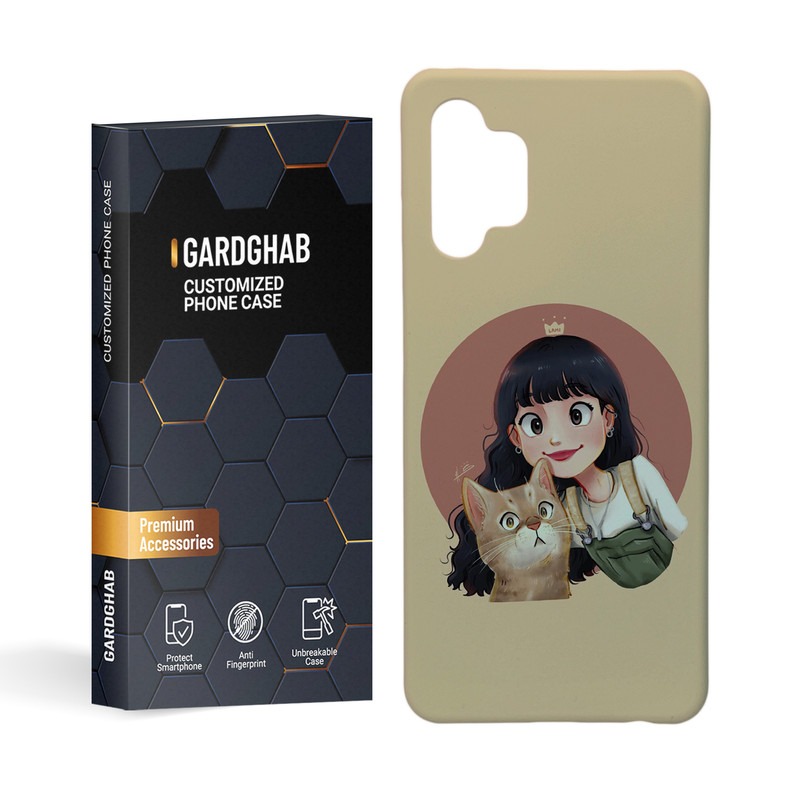 کاور گارد قاب مدل دخترانه مناسب برای گوشی موبایل سامسونگ Galaxy a32 5g