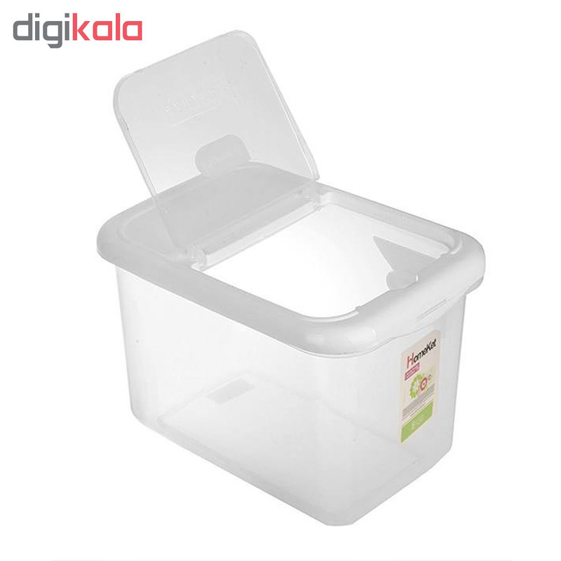 ظرف برنج هوم کت کد 0729 ظرفیت 10 کیلوگرم