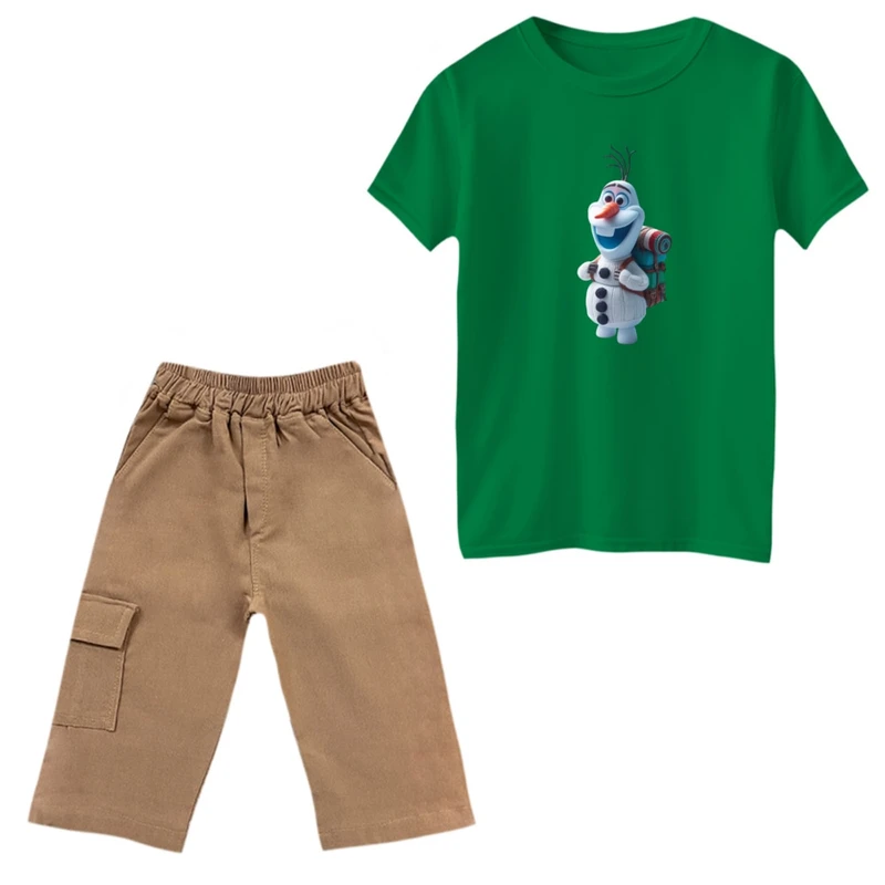 ست تی‌شرت و شلوارک پسرانه کد 9