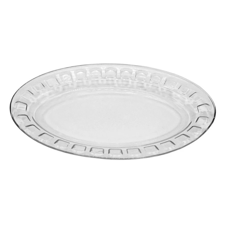 دیس شیشه و بلور اصفهان مدل 8596 سری گلایل  مجموعه دو عددی
