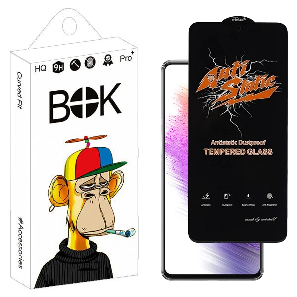 محافظ صفحه نمایش بوک مدل Antistatic Touch مناسب برای گوشی موبایل سامسونگ galaxy A73 / Note 10 pro