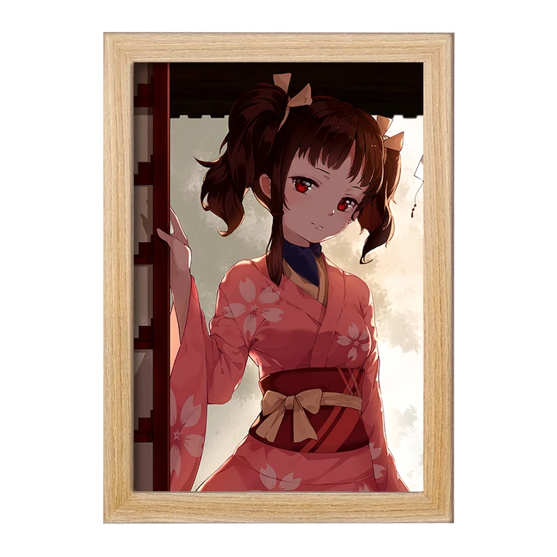 تابلو خندالو مدل مومی انیمه کابانری (Kabaneri) کد 35991