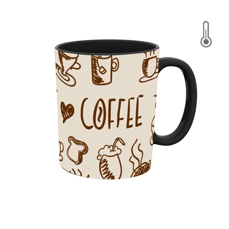ماگ حرارتی طرح فانتزی قهوه coffee ماگ حرارتی طرح فانتزی قهوه coffee
