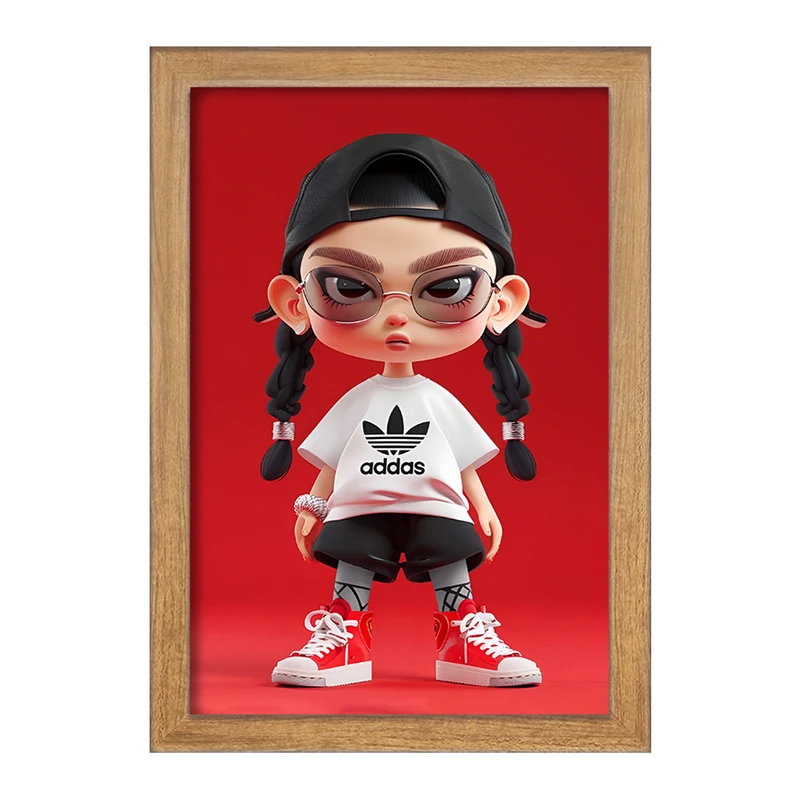 تابلو خندالو مدل دخترانه کد F4041