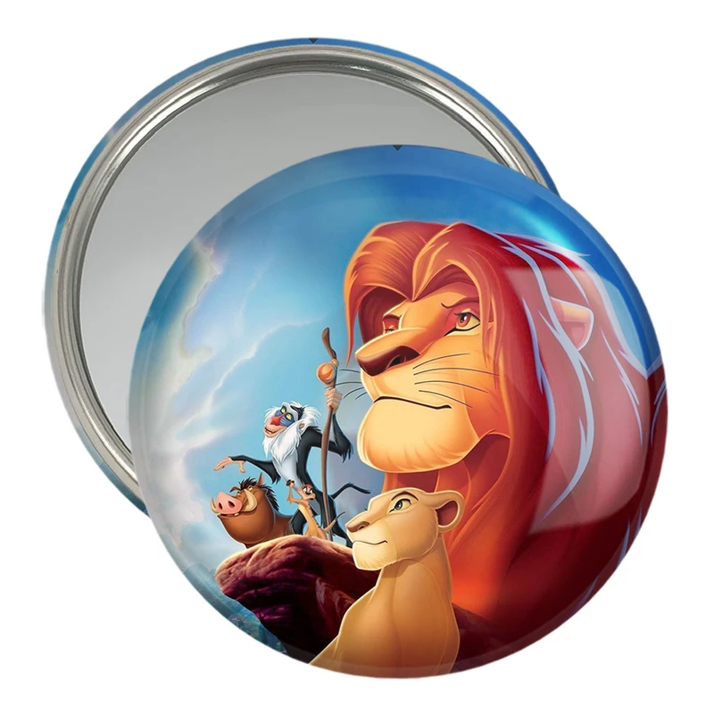 آینه جیبی خندالو مدل شیرشاه Lion King  کد 10704