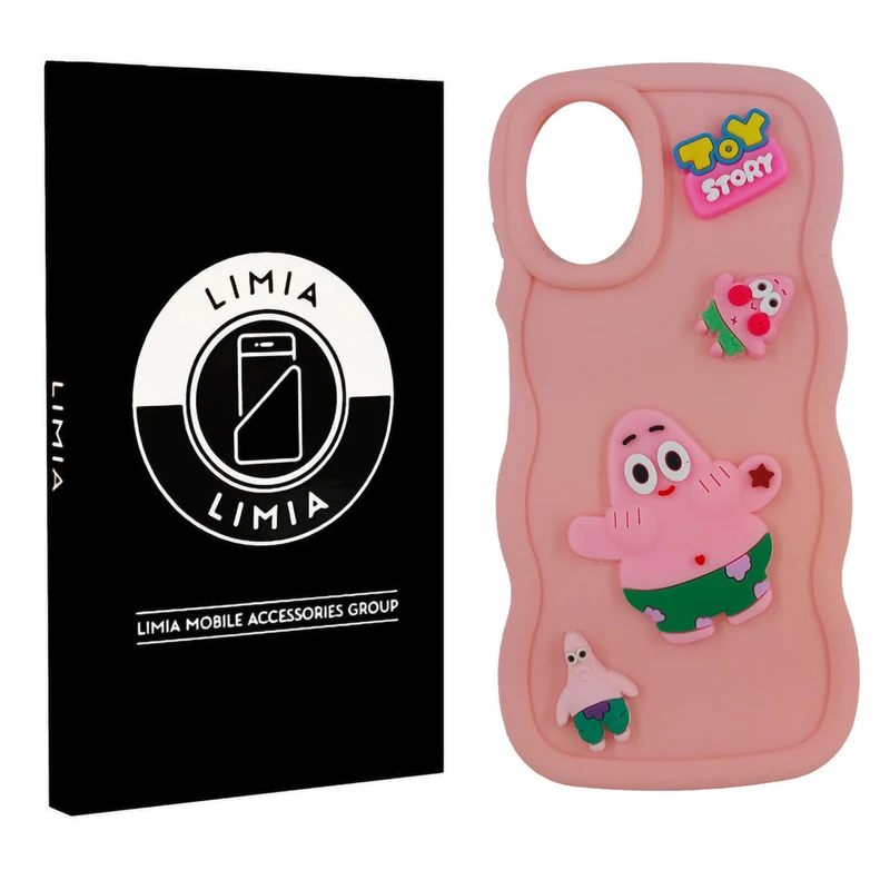 کاور لیمیا مدل عروسکی برجسته مناسب برای گوشی موبایل سامسونگ Galaxy A35