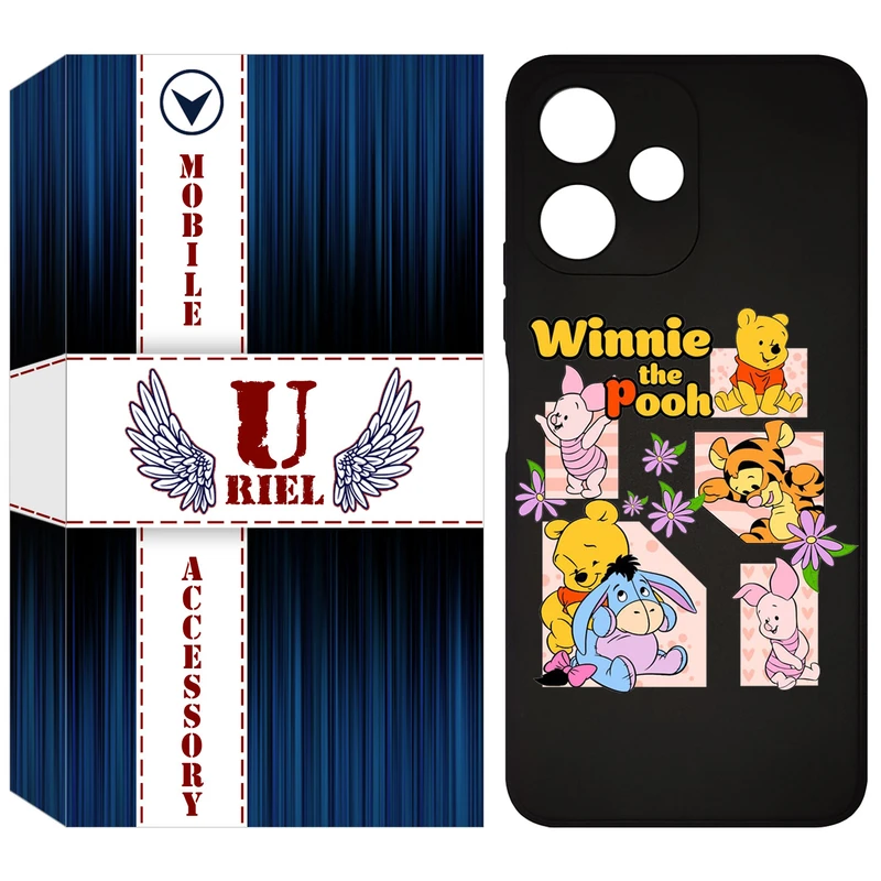 کاور یوریل مدل KSH کد 56 طرح کارتونی مناسب برای گوشی موبایل شیائومی Redmi 12 5G / Redmi Note 12R / Poco M6 Pro 5G