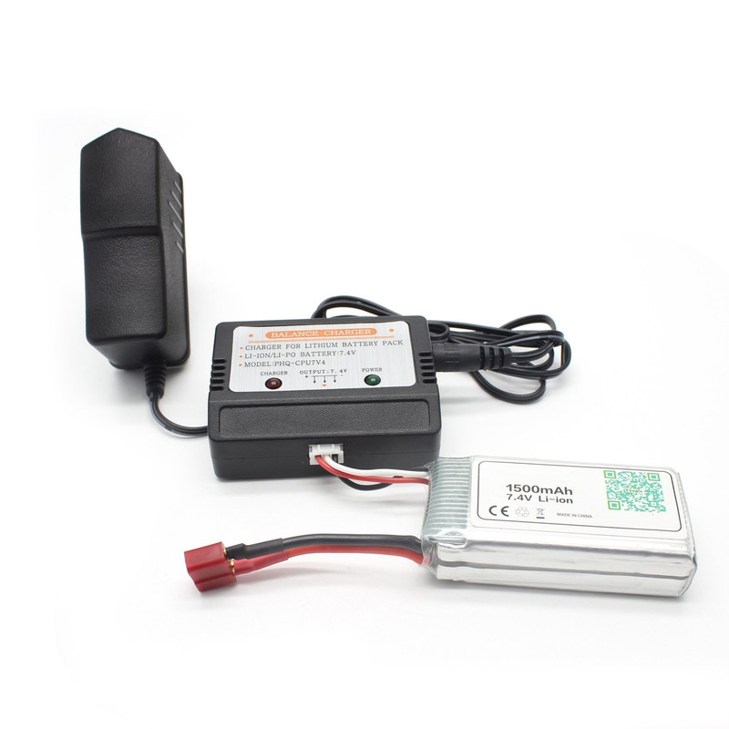 شارژر هلیکوپتر مدل Lithium-2cell7.4v
