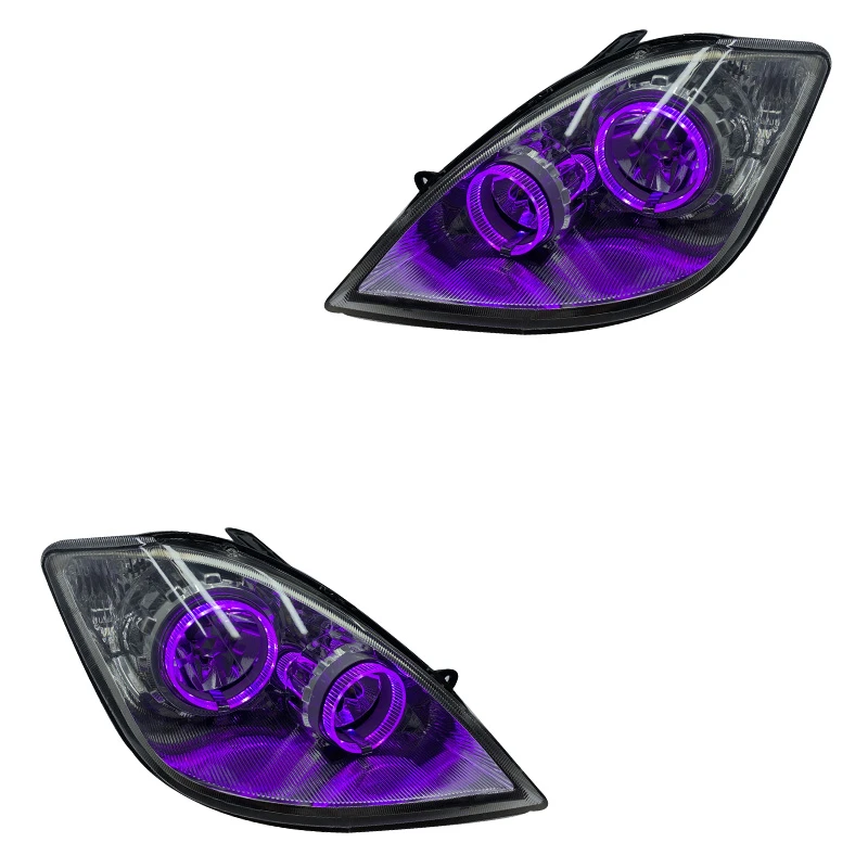 چراغ جلو خودرو گروه پژوهش صنعت مدرن مدل 3D-Purp مناسب برای تیبا و تیبا 2 بسته دو عددی