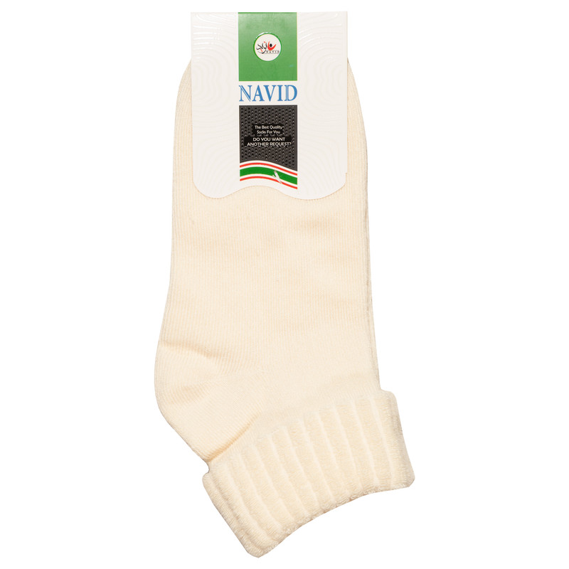 جوراب زنانه نوید مدل حوله ای کد NV1016