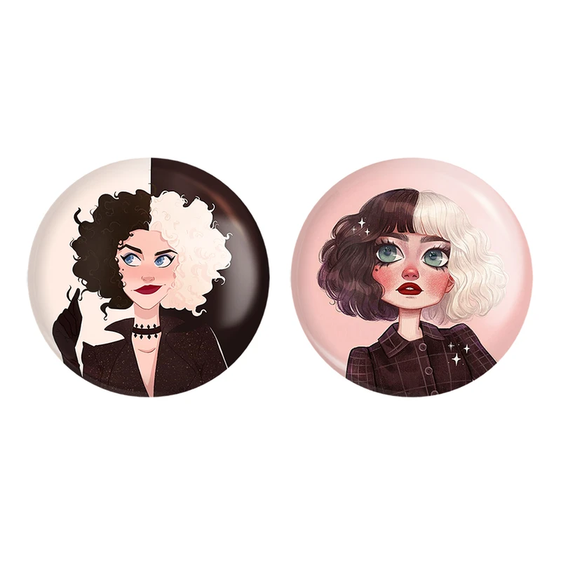 مگنت خندالو طرح کروئلا کد 1075110754 مجموعه 2 عددی