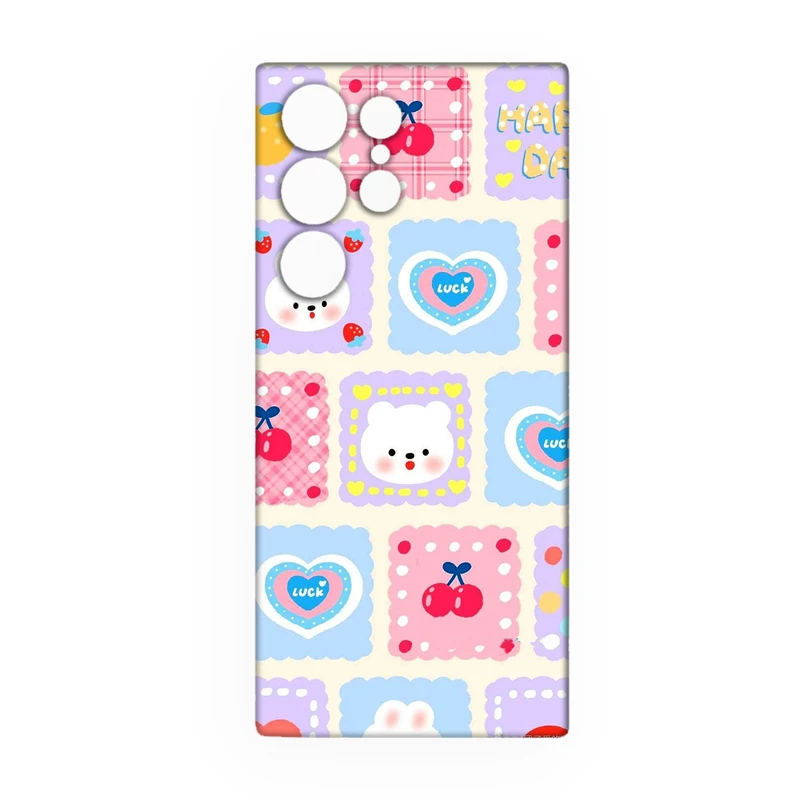 کاور طرح کیوت کد 118 مناسب برای گوشی موبایل سامسونگ Galaxy S21 Ultra