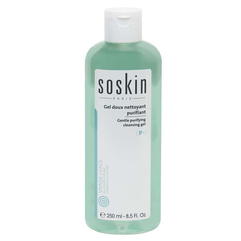 ژل شستشوی صورت سسکین مدل purifying حجم 250 میلی لیتر