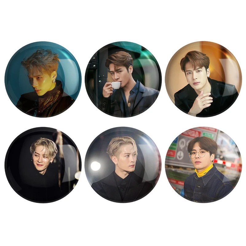 مگنت خندالو طرح جکسون گروه گات سون کد 1248B مجموعه 6 عددی