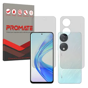 Promate Resistant model transparent screen protector suitable for Honor X7b Mobile phone along with the back protector