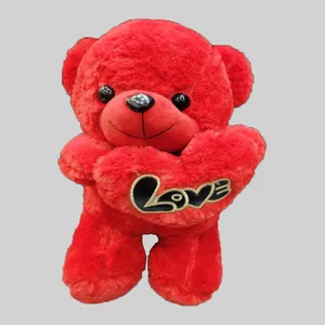 عروسک مدل خرس قلب بدست ارتفاع 30 سانتی متر
