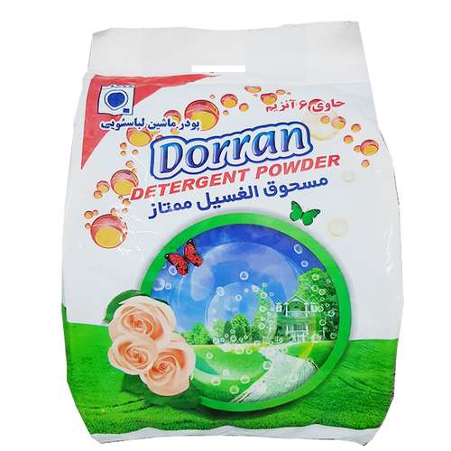 پودر ماشین لباسشویی دُران مدل Roze وزن 3 کیلوگرم