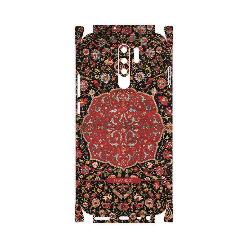 برچسب پوششی ماهوت مدل Persian-Carpet-Red-FullSkin مناسب برای گوشی موبایل شیائومی Redmi 9