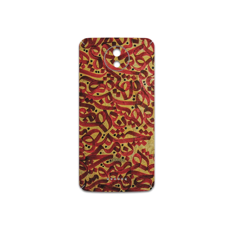 برچسب پوششی ماهوت مدل Nastaliq-6 مناسب برای گوشی موبایل موتورولا Moto C Plus