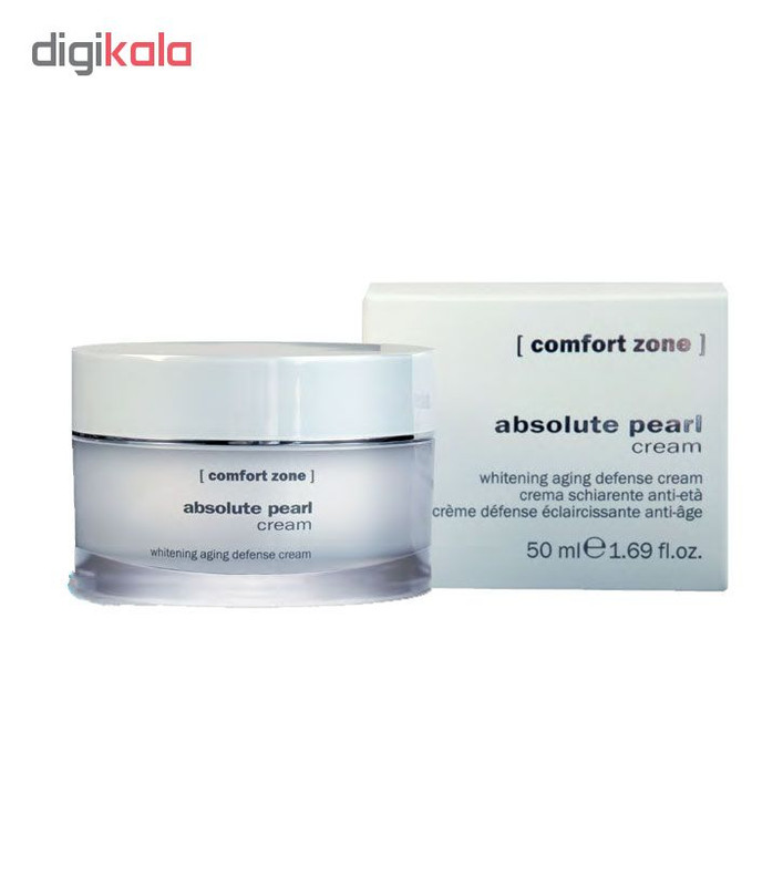 کرم روشن کننده کامفورت زون مدل absolute pearl حجم 50 میلی لیتر کرم روشن کننده کامفورت زون مدل absolute pearl حجم 50 میلی لیتر