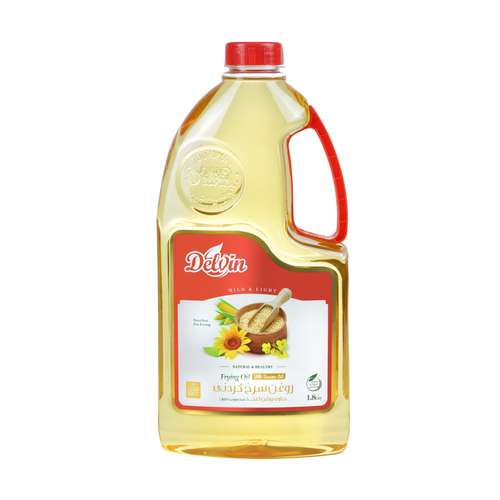  روغن سرخ کردنی حاوی روغن کنجد دلوین - 1800 میلی لیتر