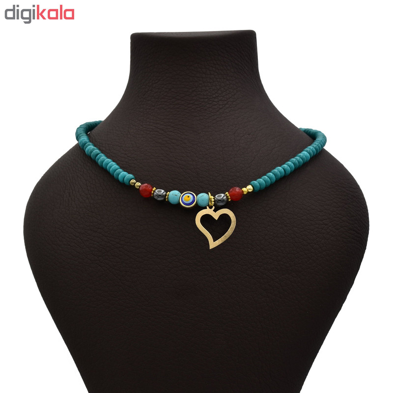 گردنبند طلا 18 عیار زنانه الن نار مدل قلب LN5402987