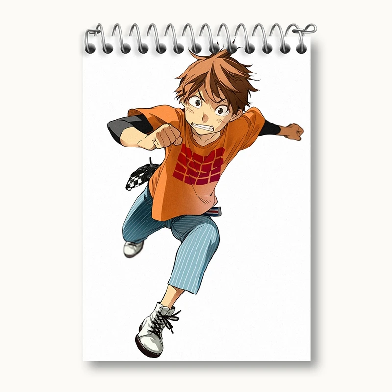 دفتر یادداشت 50 برگ خندالو مدل انیمه کانوجو اوکاری کد 34873