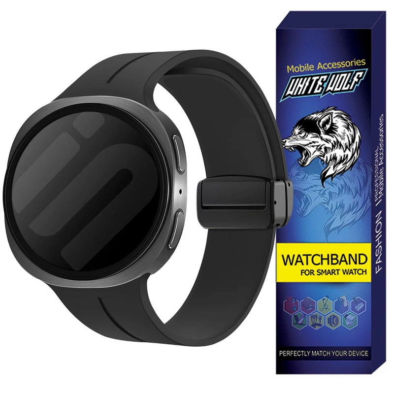 بند وایت ولف مدل W8-MAG مناسب برای ساعت هوشمند سامسونگ Galaxy Watch 8 40mm / 44mm