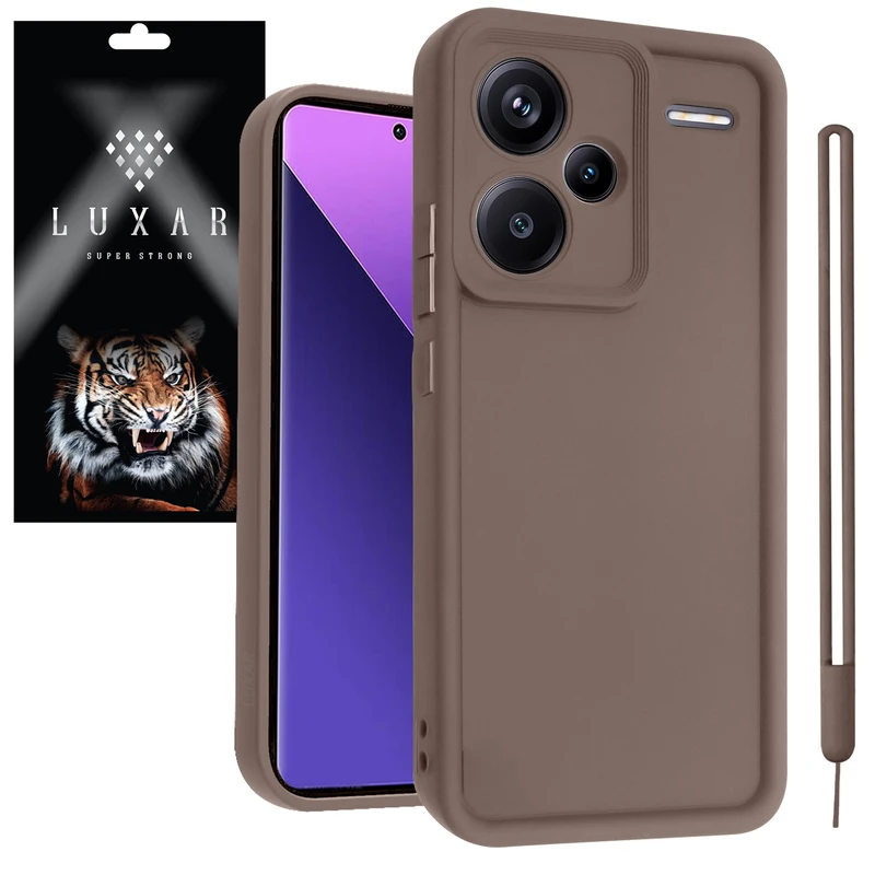 کاور لوکسار مدل note13p -Puffer band مناسب برای گوشی موبایل شیائومی Redmi Note 13 Pro Plus 5G به همراه بند آویز