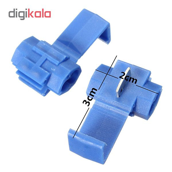 بست اتصال سریع سیم مدل Quick Connector 14-16 بسته 1000 عددی