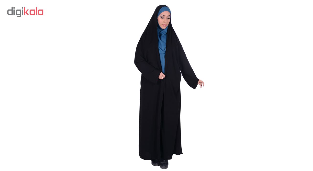چادر ملی اداری کرپ کریستال شهر حجاب مدل 8003 -  - 2
