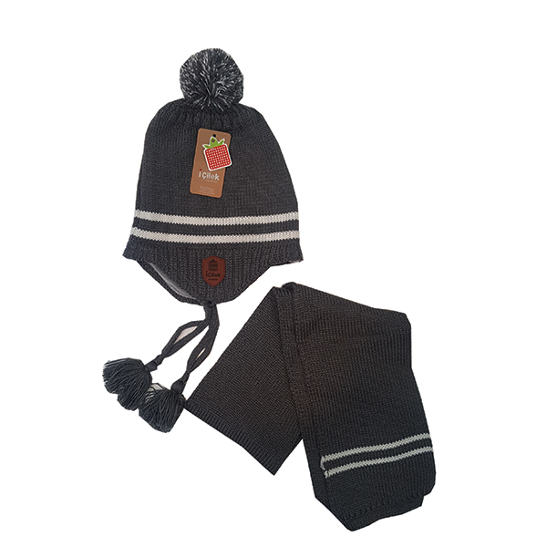 ست کلاه و شال گردن بچگانه icilek مدل ۰۱