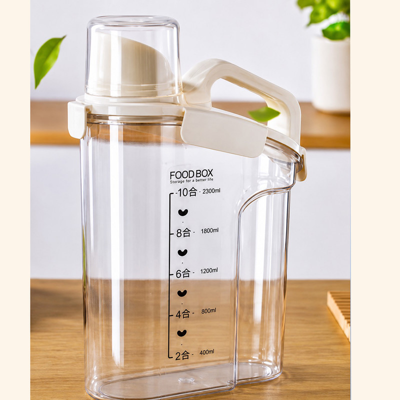 بانکه مدل اکرولیک پیمانه دار FOOD BOX کد KJ-28