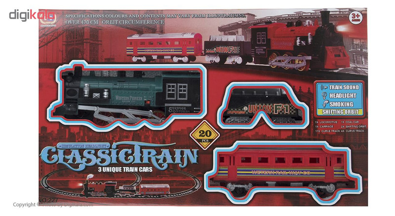 قطار اسباب بازی مدل CLASSIC TRAIN کد 227