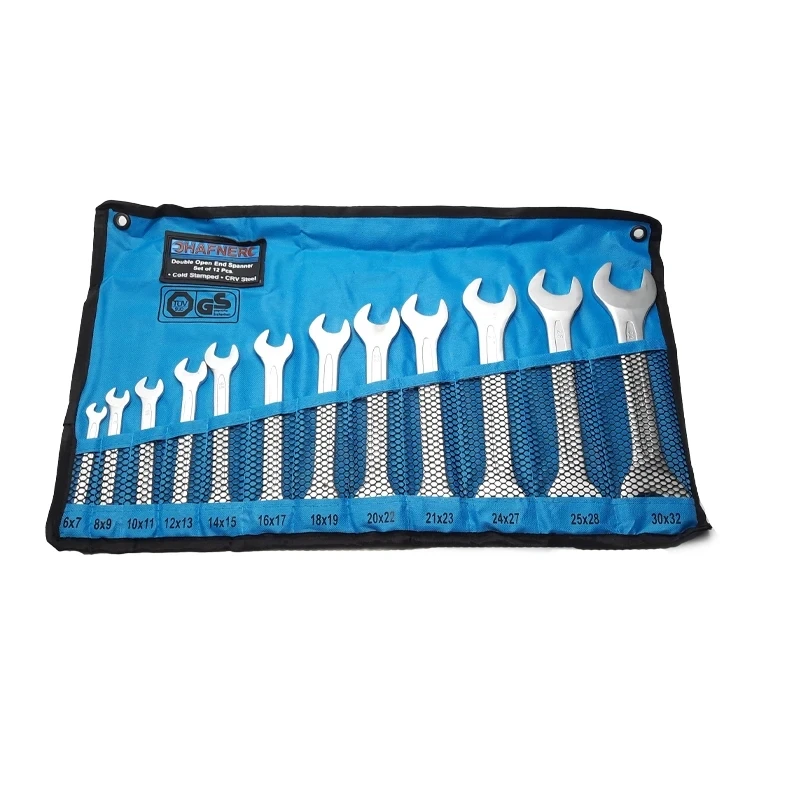 آچار دوسر تخت هافنر مدل 32-6 کد AJ-RAD-HF8PCS مجموعه 12عددی