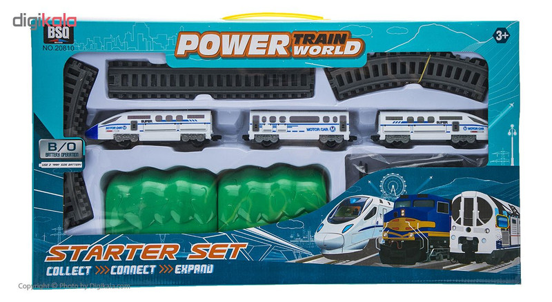 قطار مدل POWER TRAIN WORLD کد 20810