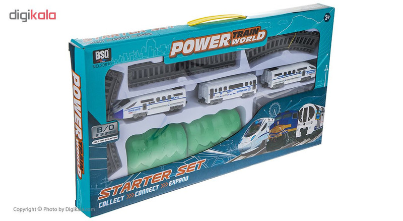 قطار مدل POWER TRAIN WORLD کد 20810