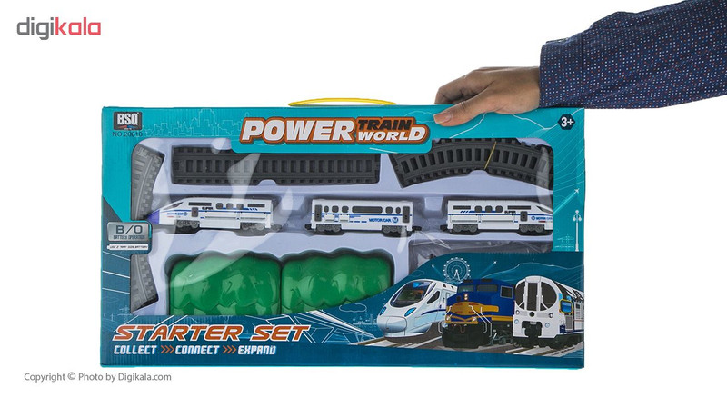 قطار مدل POWER TRAIN WORLD کد 20810