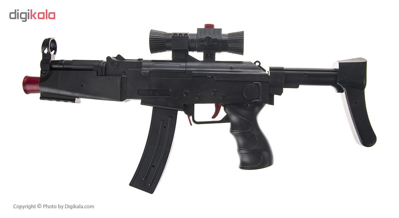 تفنگ اسباب بازی مدل ASSAULT SUBMACHINE GUN کد AK45-1