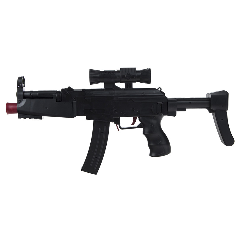تفنگ اسباب بازی مدل ASSAULT SUBMACHINE GUN کد AK45-3