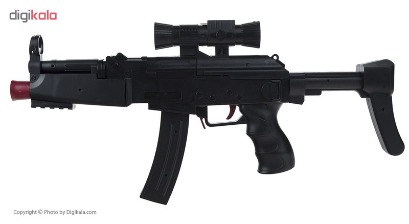 تفنگ اسباب بازی مدل ASSAULT SUBMACHINE GUN کد AK45-3