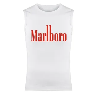 تاپ مردانه مدل   SH13 marlboro رنگ سفید 