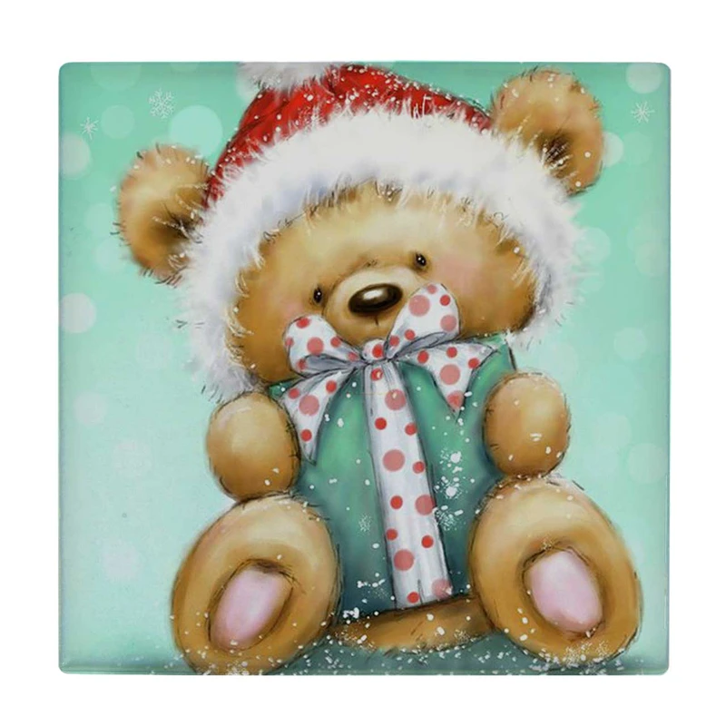 زیر لیوانی طرح خرس عروسکی و هدیه کد    4016434_2318