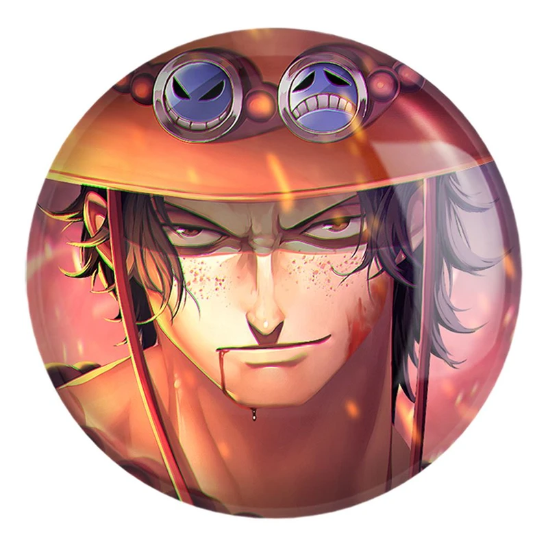 پیکسل خندالو طرح پرتگاس دی ایس انیمه وان پیس One Piece کد 11429 مدل بزرگ