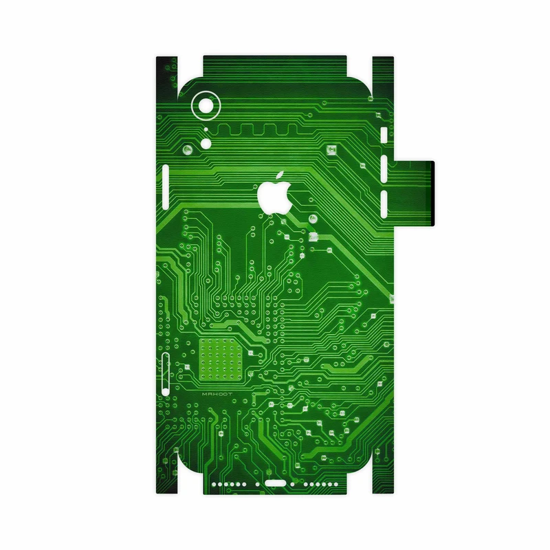 برچسب پوششی ماهوت مدل Green Printed Circuit Board-FullSkin مناسب برای گوشی موبایل اپل iPhone XR