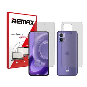 Remax HyMTT model matte screen protector suitable for Motorola Edge 30 Neo mobile phone along with the back protector