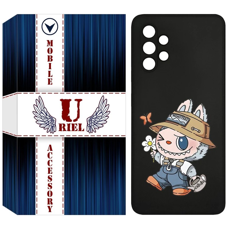 کاور یوریل مدل KSH کد 111 طرح عروسک لبوبو مناسب برای گوشی موبایل سامسونگ Galaxy A32 4G