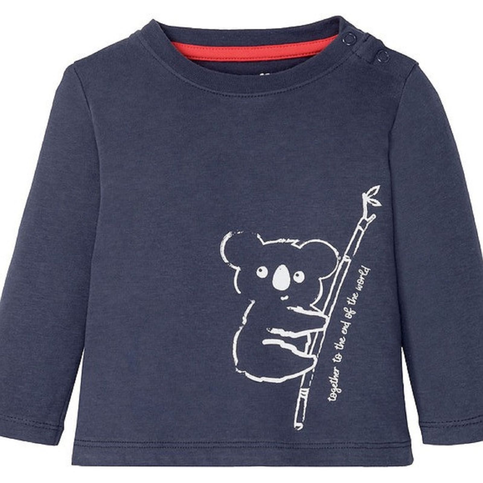 تی شرت آستین بلند نوزادی لوپیلو مدل کوالا بسته 2 عددی -  - 3